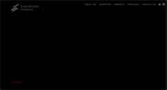 Desktop Screenshot of evansrandall.com